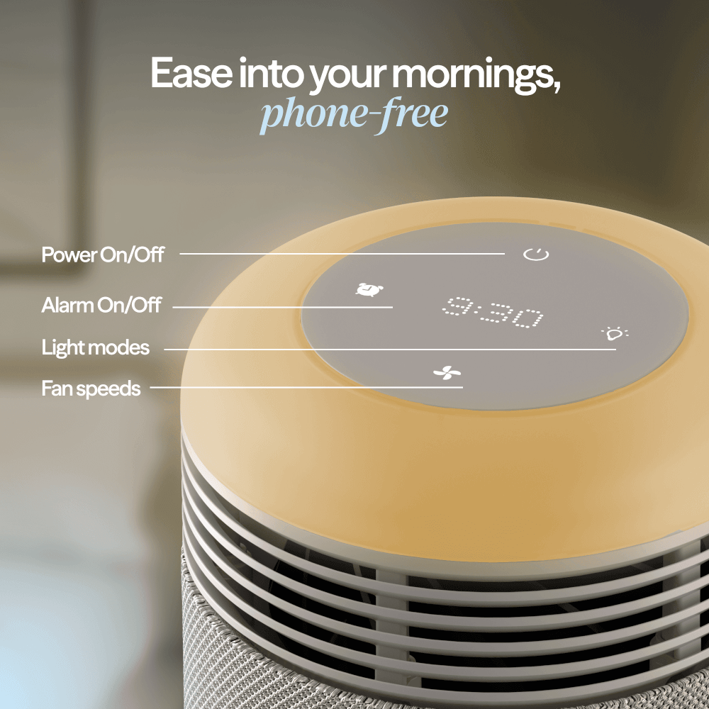เครื่องฟอกอากาศ BLUEAIR รุ่น MINI RESTFUL SUNRISE CLOCK (เหมาะกับพื้นที่ 13-28 ตร.ม.)